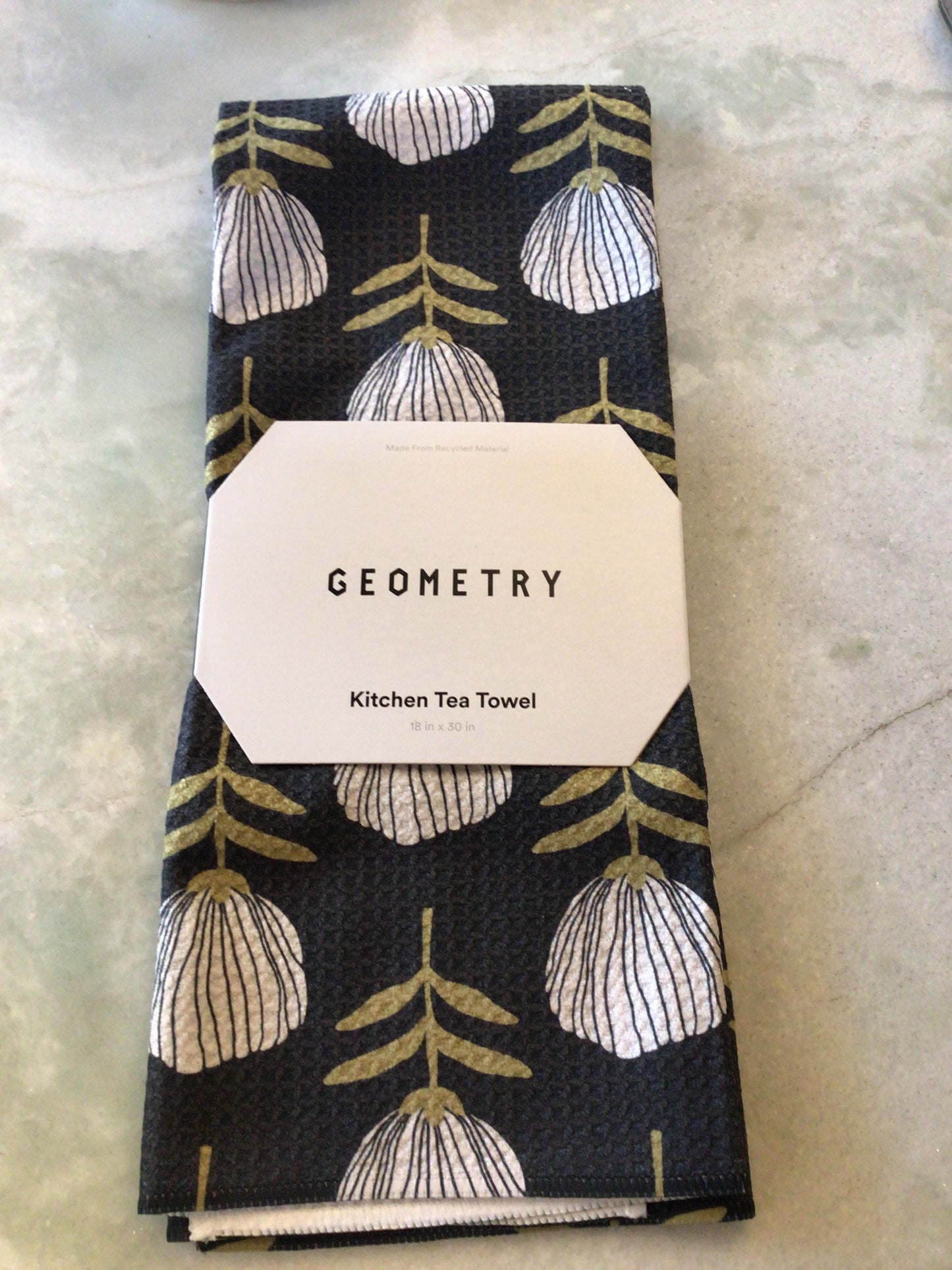 Geometry Blomma Tea Towel