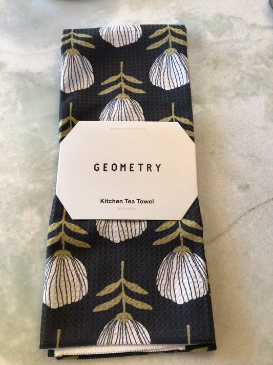 Geometry Blomma Tea Towel