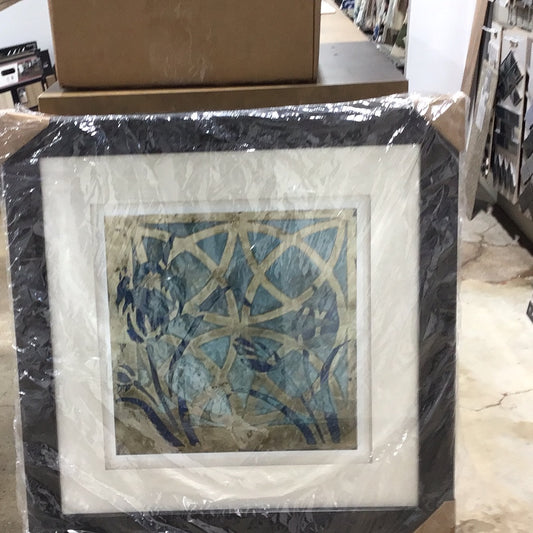 Stained Glass Indigo