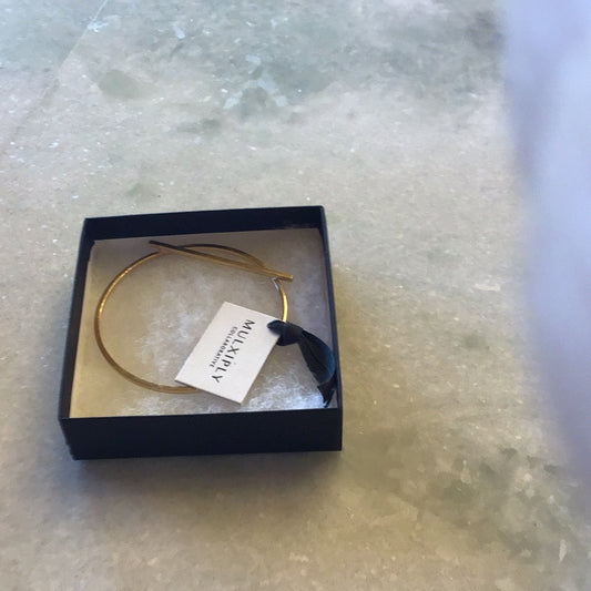 Embrace Bangle Brass