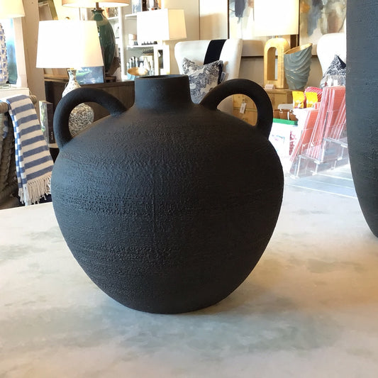 Acanceh Sm.Black Vase