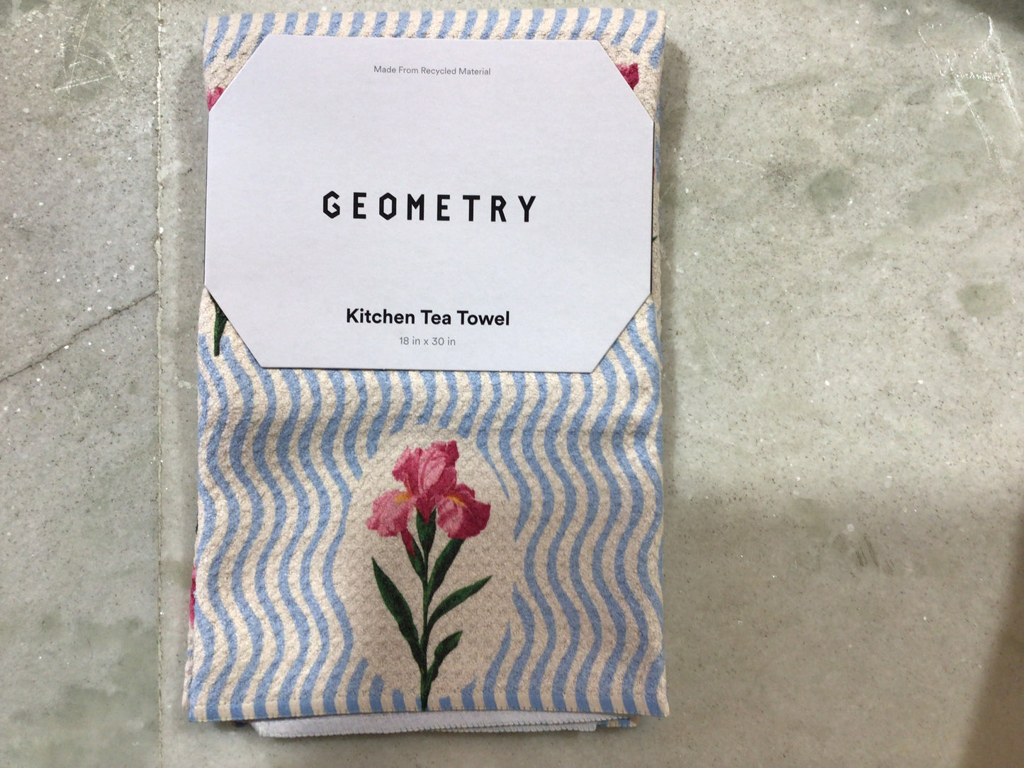 Spatial Bloom Tea Towel