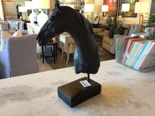 Horse Bust Sculpture