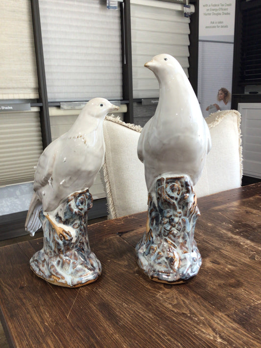 Dove figurines set of 2