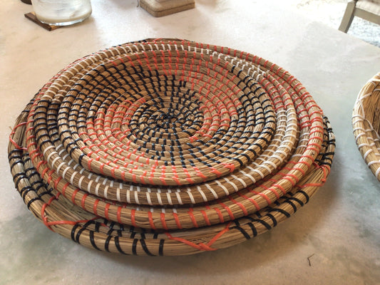 decorative woven plates