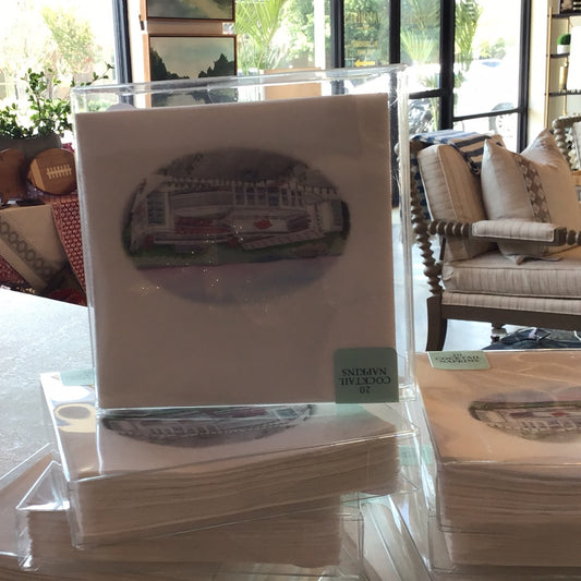 Arkansas Razorbacks Stadium Napkins