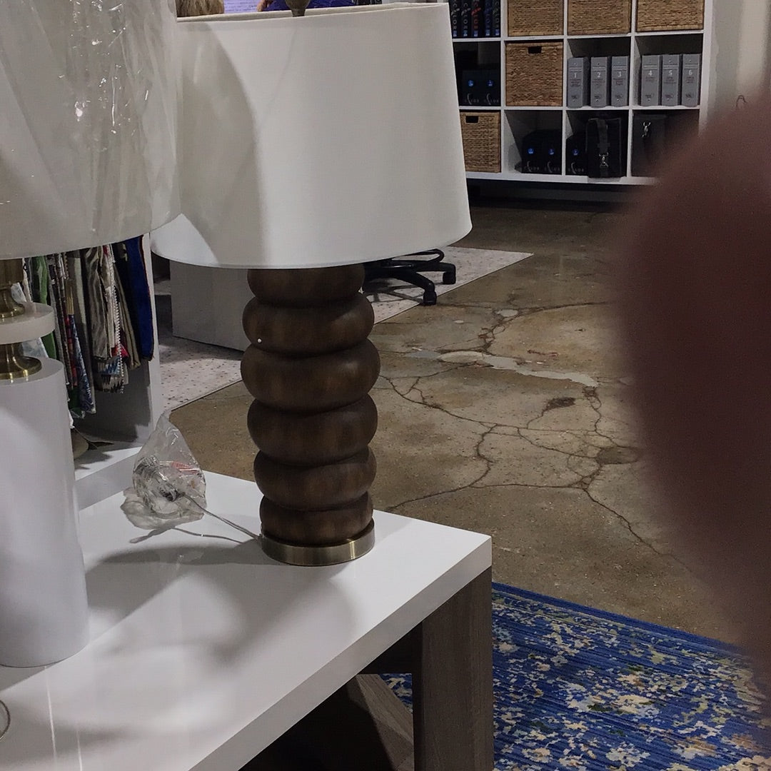 Brown Wash Table Lamp.