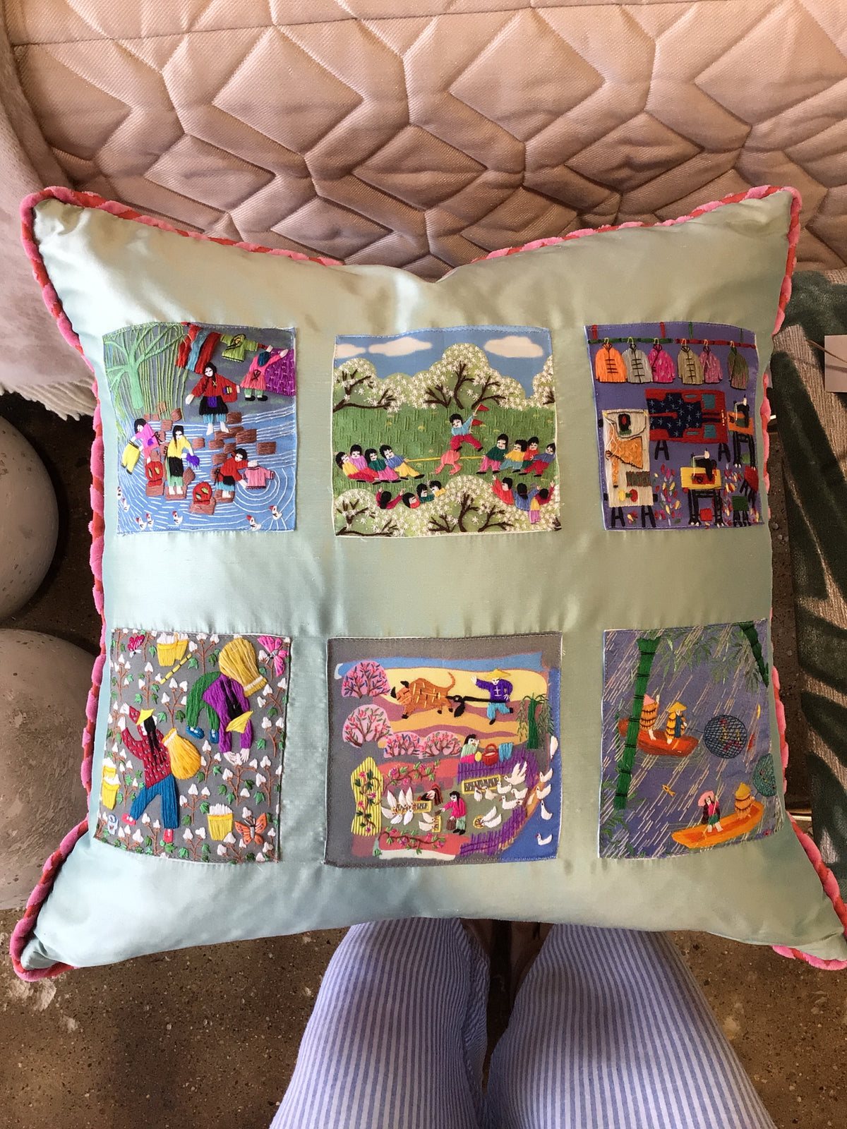 Custom Patch Pillow