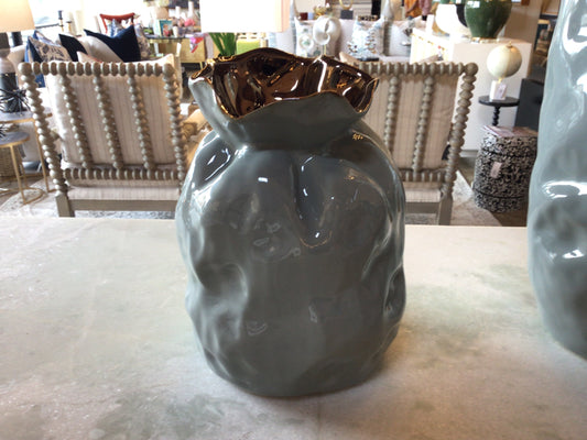 Air grey ceramic Vase Md.