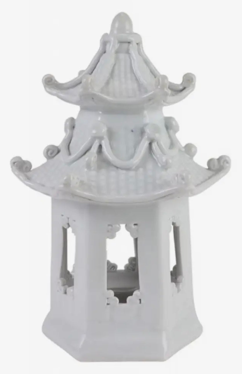 White Pagoda Pair