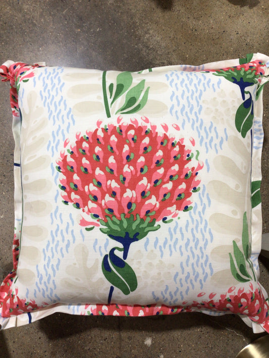Custom Pillow 22x22 Pink Floral