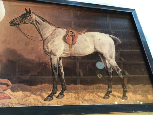Framed English Equestrian Print