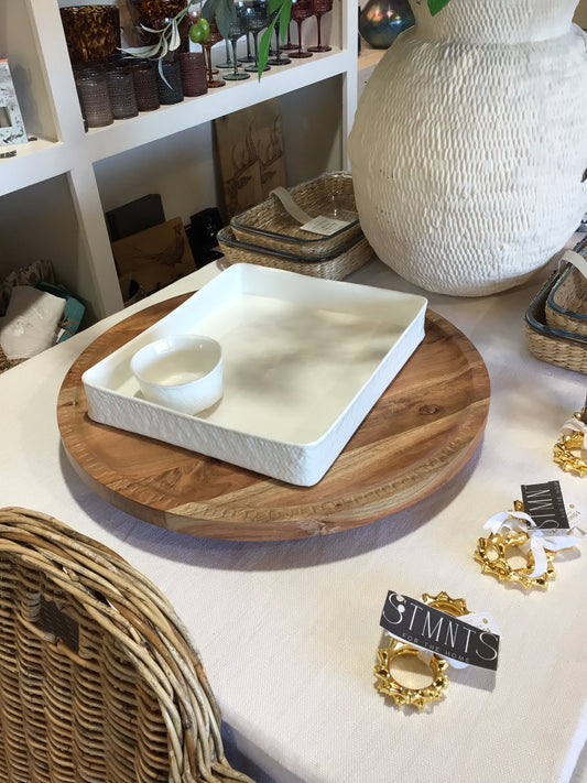 Rotating Charcuterie Board