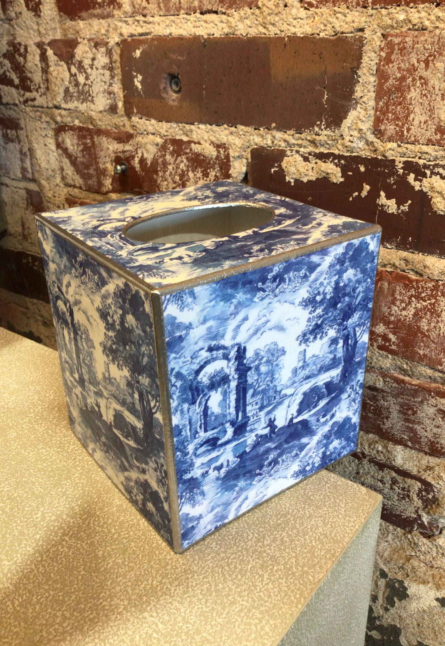Paper Mache Tissue Box Cover