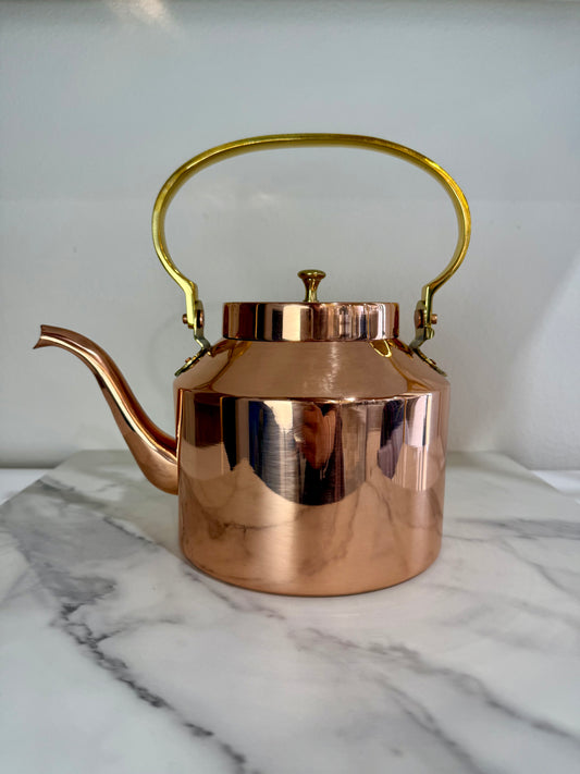 English Copper Tea Kettle