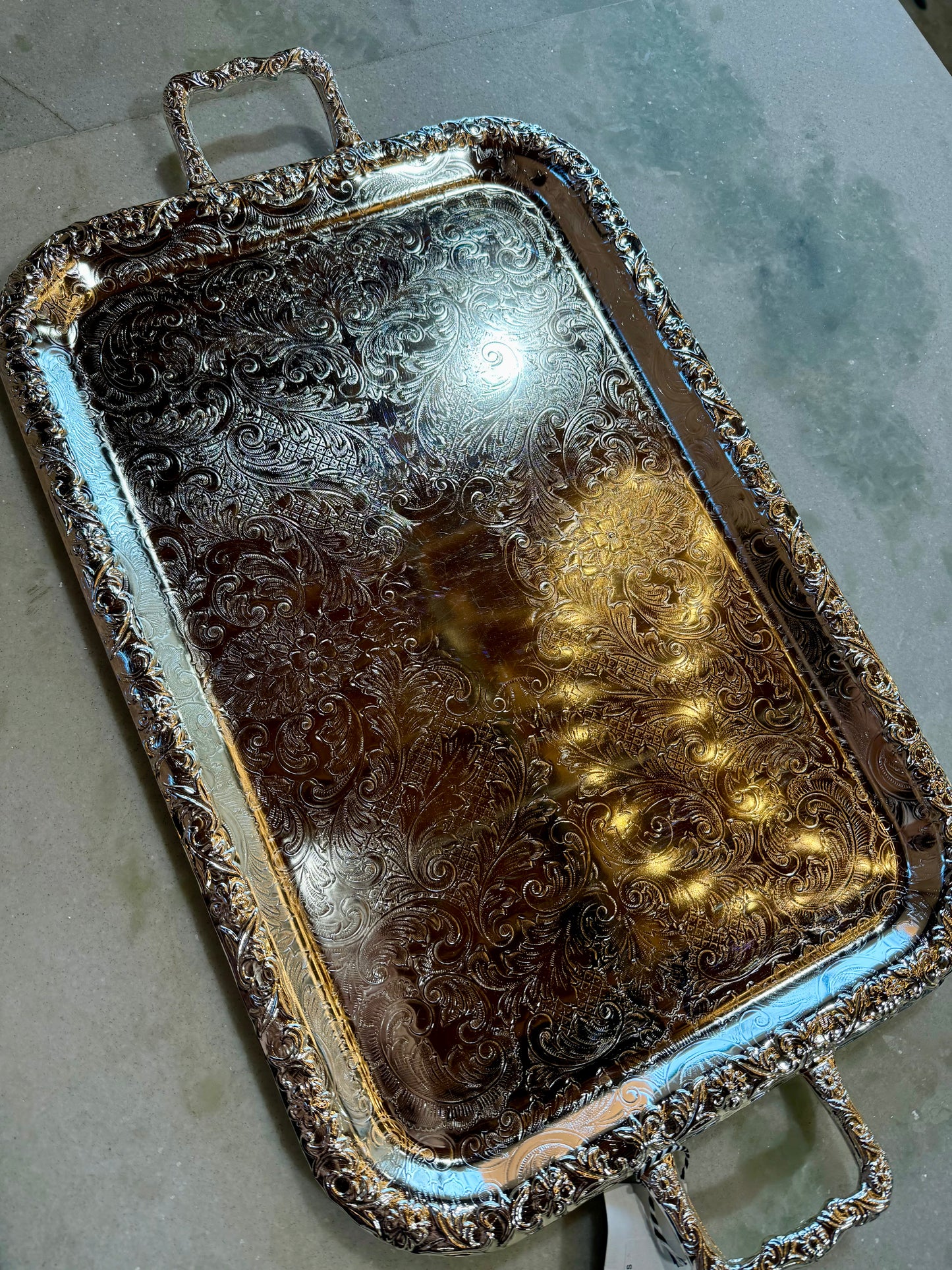 Large Silver Tray