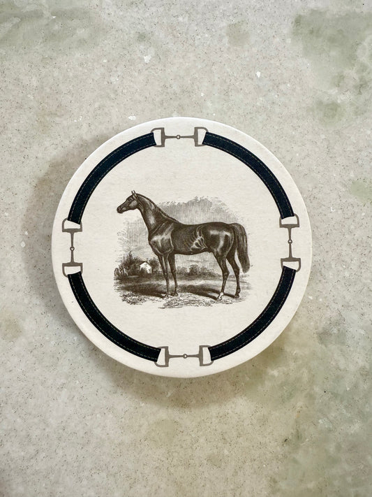 Horse Paper Coasters S/24