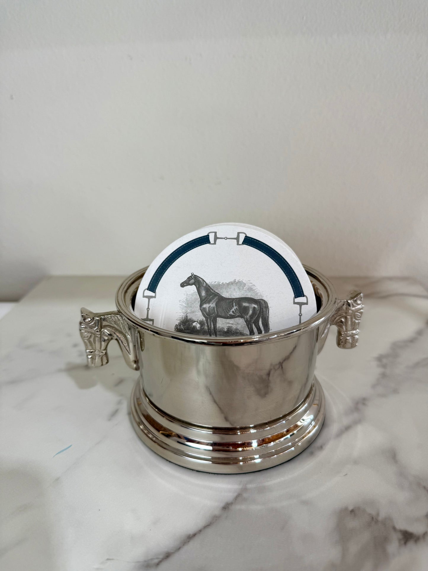 Horse Paper Coasters S/24