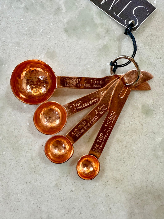 Copper Measuring Spoons