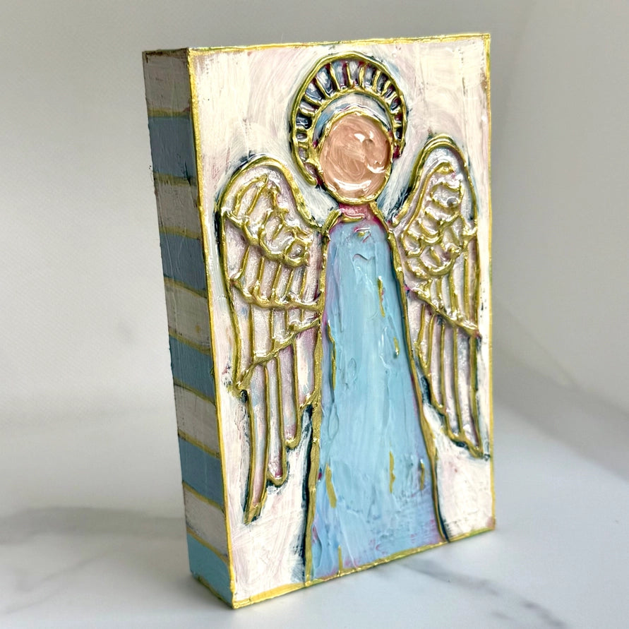 Angel Acrylic Art Block