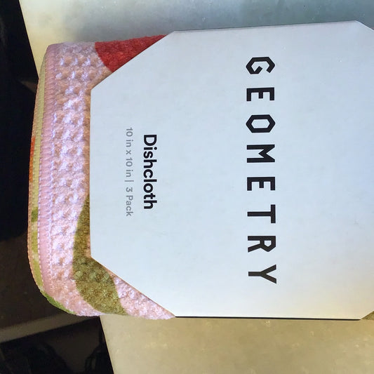 Geometry dishcloth