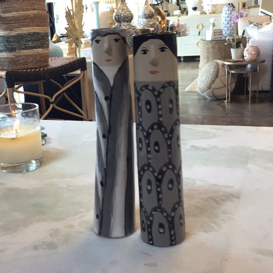 Natural ceramic couple