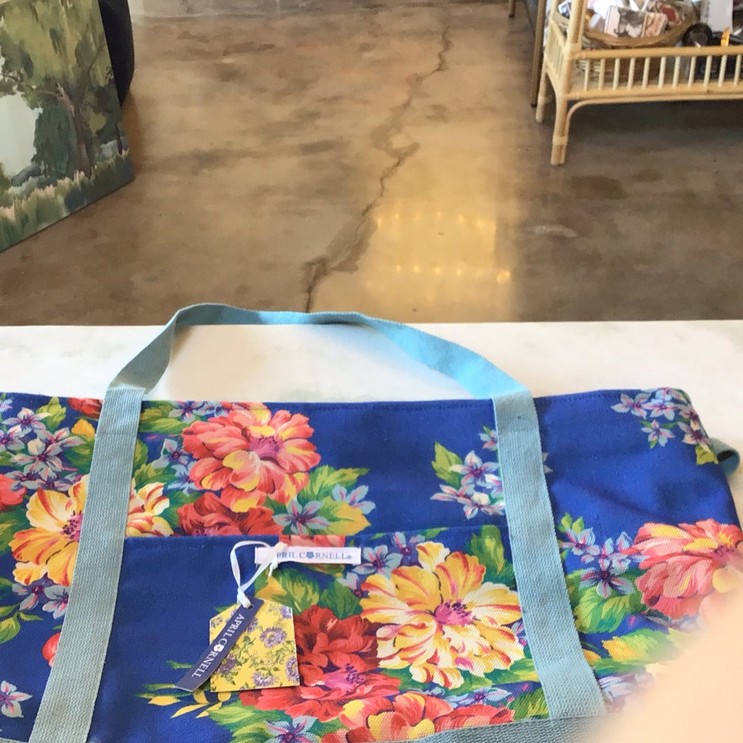 English Garden Cool Tote Blue