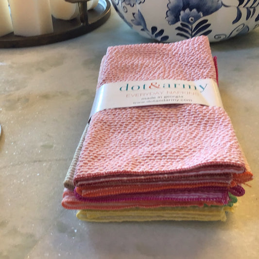 Seersuckers Cloth Napkins set of 4