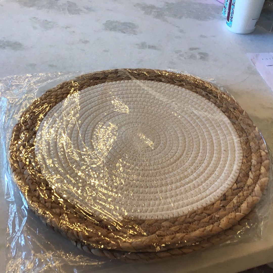 Rattan cotton/Rope placement