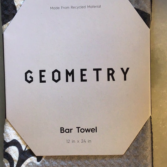 Geometry bar towel