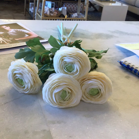 Ranunculus faux Bundle 4