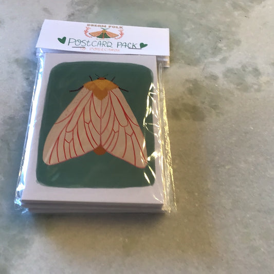 Moth Postcards Pack/10