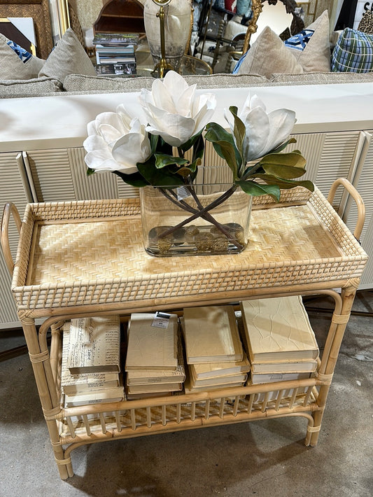 Rattan table