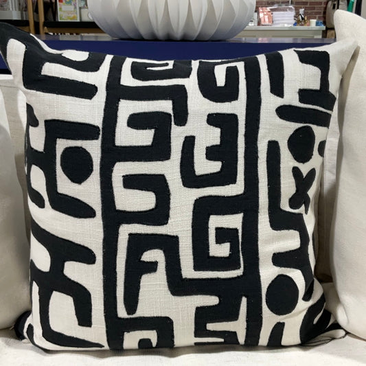 Lexicon Black/White Accent Pillow