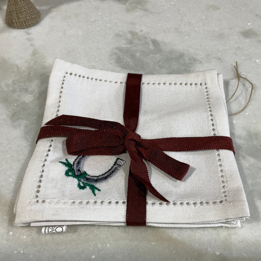 Thoroughbred Cocktail Napkins S/4