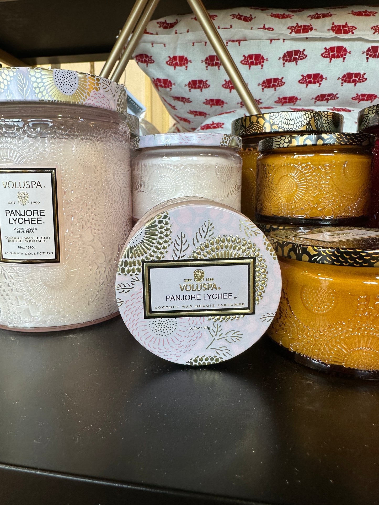 Voluspa 3.2 oz petite jar panjore lychee