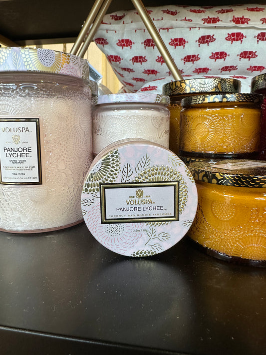 Voluspa 3.2 oz petite jar panjore lychee