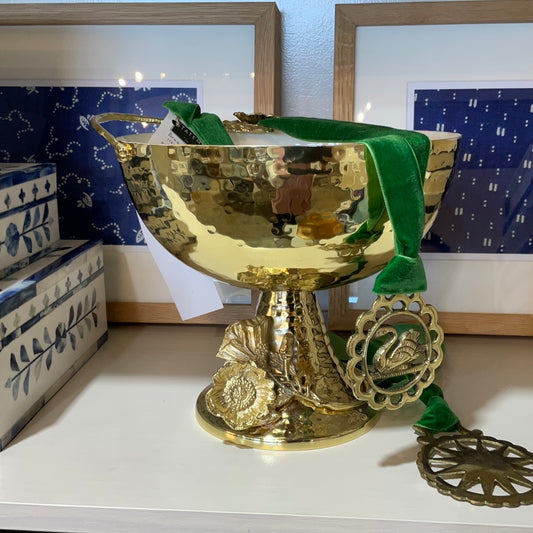 Gold Footed Bowl