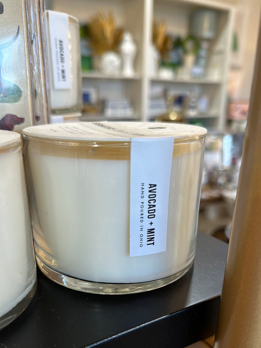 1820co. Candle avocado + mint