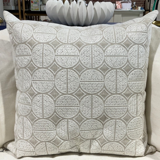 D.V.K Oyster Medallions Accent Pillow