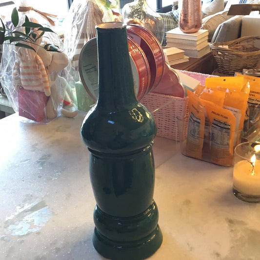 Handcrafted/green bottle