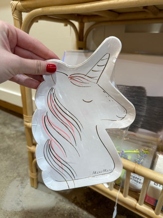 Unicorn plates