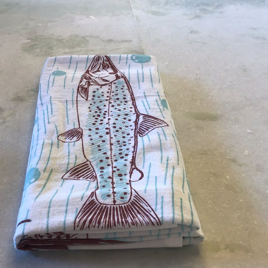 Fish Tea Towel