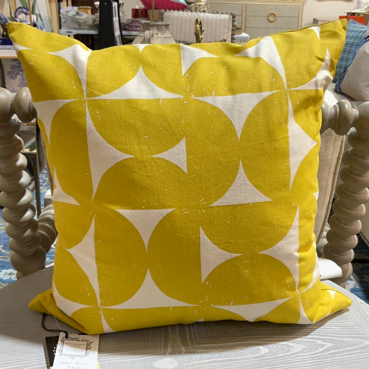 Natur Yellow Accent Pillow
