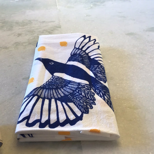 Blue Bird Tea Towel