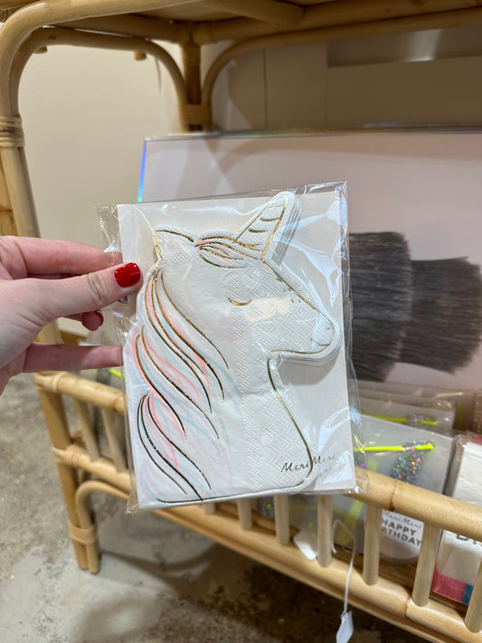 Unicorn napkins