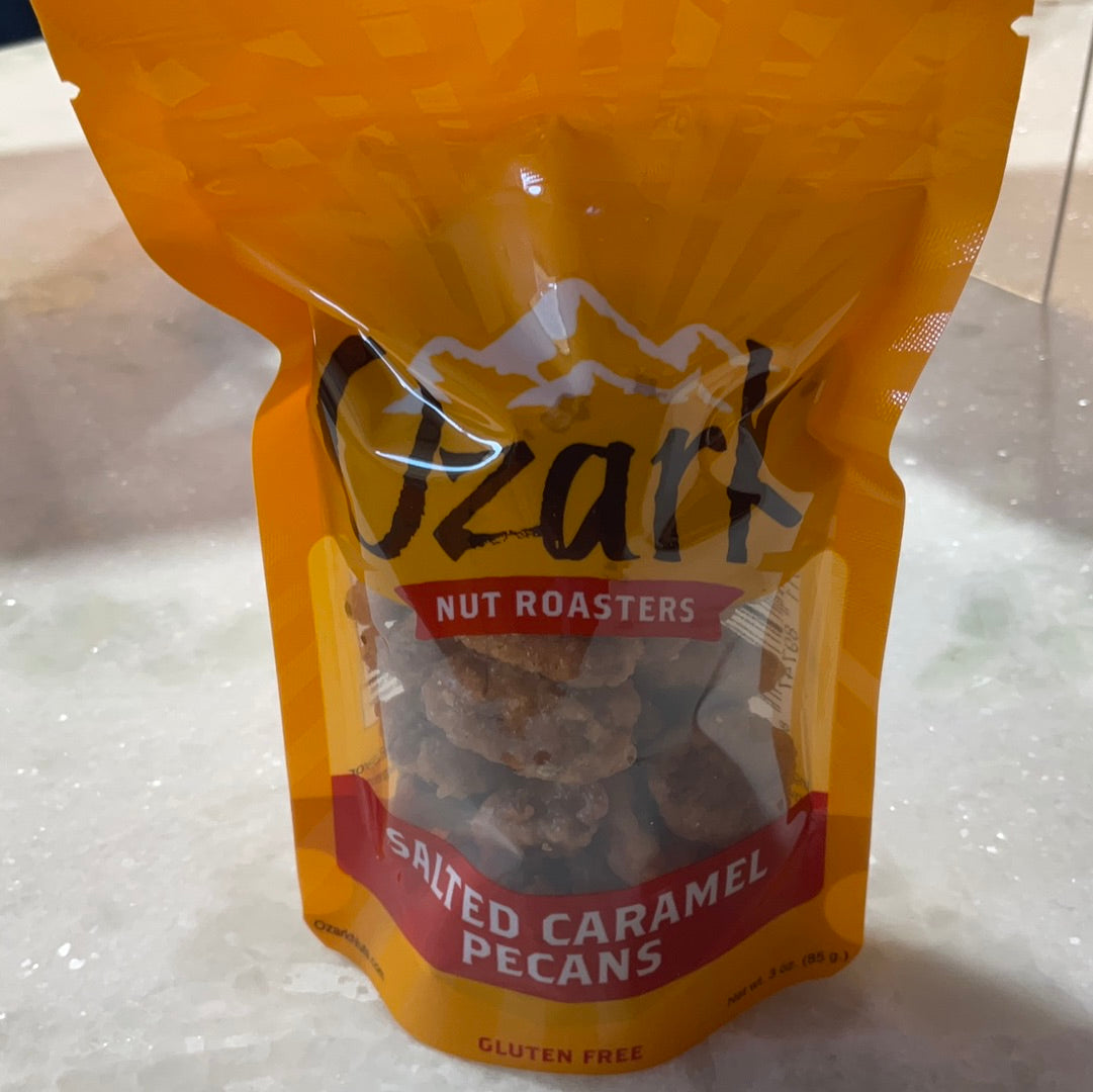 Ozark Nuts- Salted Carmel Pecans