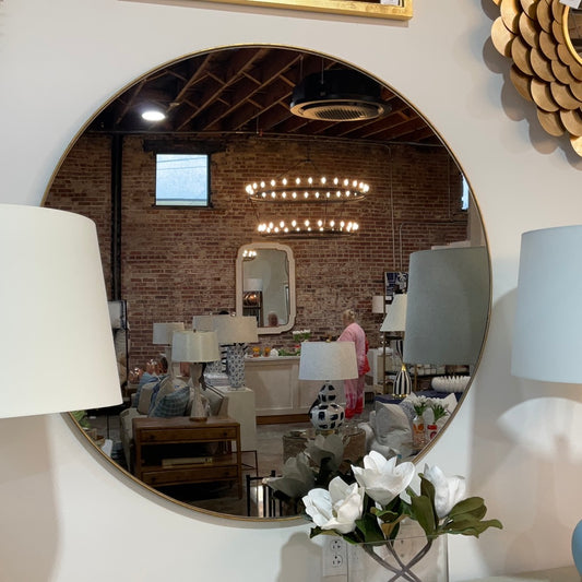 Nancy Large Round Mirror