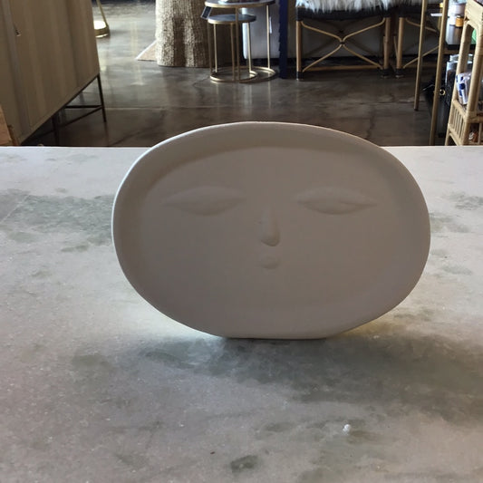 Oval face ceramic