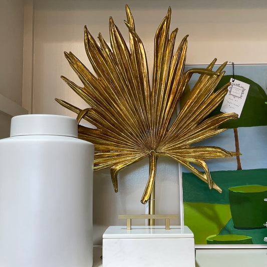 Gold Leaf on Stand